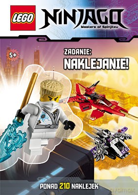 Lego ninjago zadanie naklejanie [KSIĄŻKA]