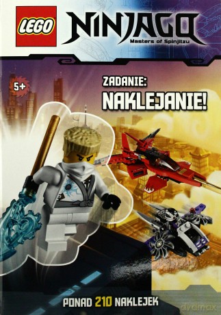 Lego ninjago zadanie naklejanie [KSIĄŻKA]