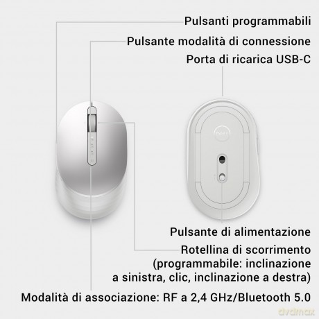 Wireless Mouse Ms3320w Black
