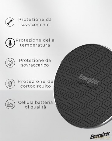 Wireless Plate Charger Nero