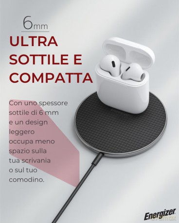Wireless Plate Charger Nero