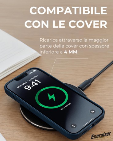 Wireless Plate Charger Nero