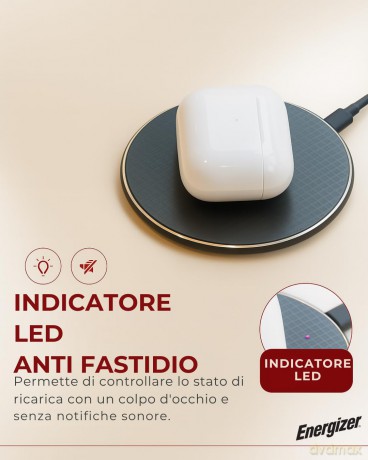 Wireless Plate Charger Nero
