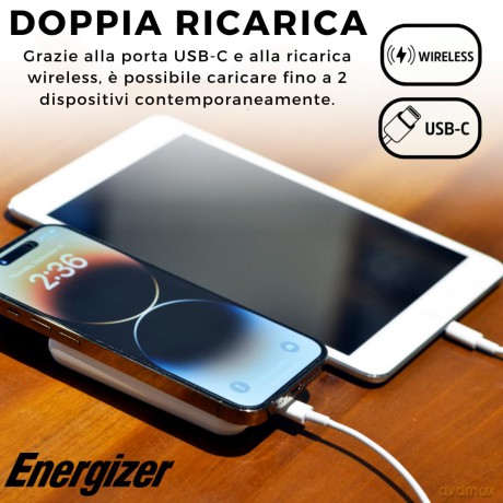 Wireless Powerbank + Charger Plate