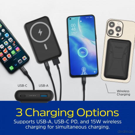 Wireless Powerbank Stand + Charger