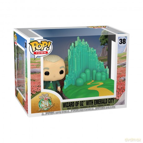 Wizard Of Oz (The): Funko Pop! Town - Wizard Of Oz With Emerald City (Vinyl Figure 38)