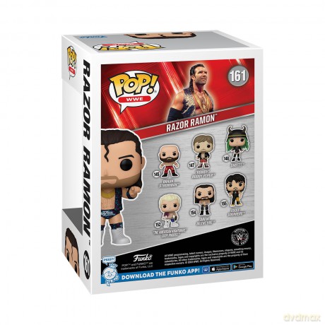Wwe Pop! Vinyl Figur 94 Ss- Razor Ramon 9 Cm
