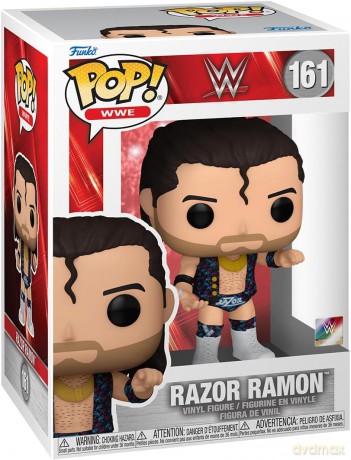 Wwe Pop! Vinyl Figur 94 Ss- Razor Ramon 9 Cm