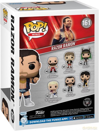 Wwe Pop! Vinyl Figur 94 Ss- Razor Ramon 9 Cm