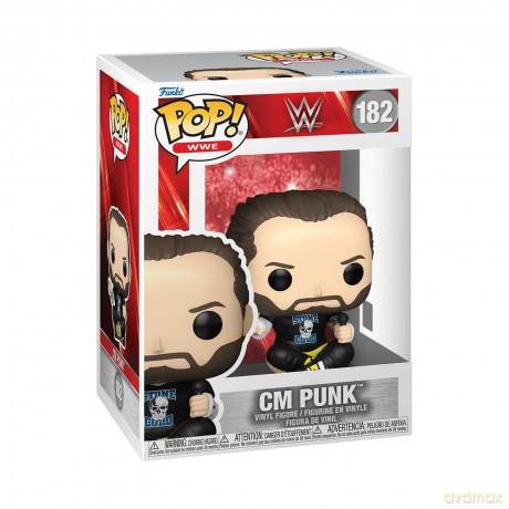 Wwe: Funko Pop! - Cm Punk (Vinyl Figure 182)