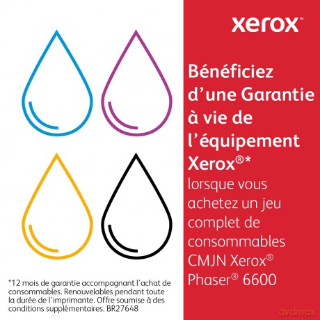 Xerox 106r02245 Phaser 6600/Workcentre 6605 Toner Cartridge Standard Yield - Cyan