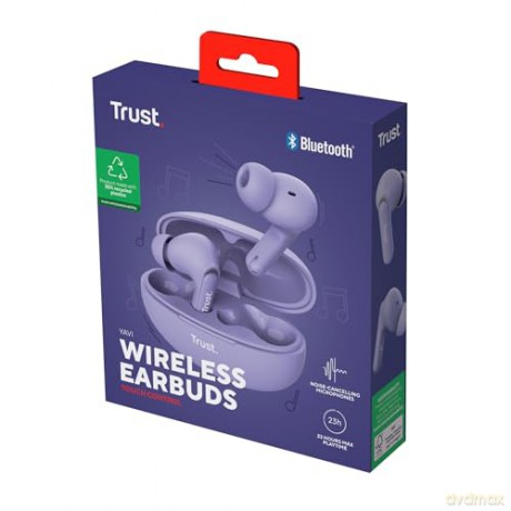 Yavi Bt Enc Earbuds Purple