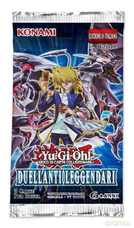 Yu-Gi-Oh! Duellanti Leggendari 1a Edizione Busta 5 Carte