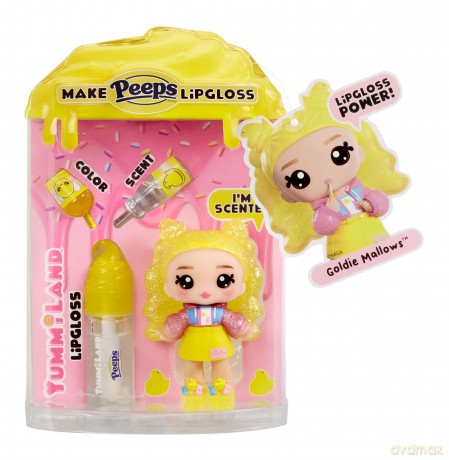 Yummiland Lip Gloss Doll - Yellow (Goldie Mallows)