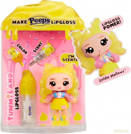 Yummiland Lip Gloss Doll - Yellow (Goldie Mallows)