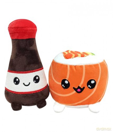 Yummis: Joy Toy - Together Uramaki E Soya - 2 Pluszak 15 Cm