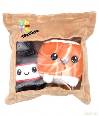 Yummis: Joy Toy - Together Uramaki E Soya - 2 Pluszak 15 Cm