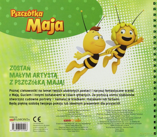 Szablony majowe pszczółka maja tw [KSIĄŻKA]