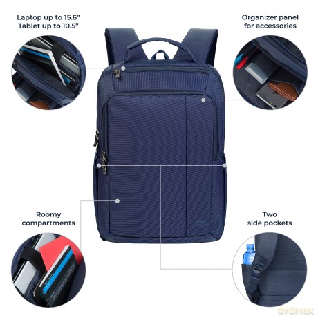 Zaino Notebook 15.6 Bk Blu