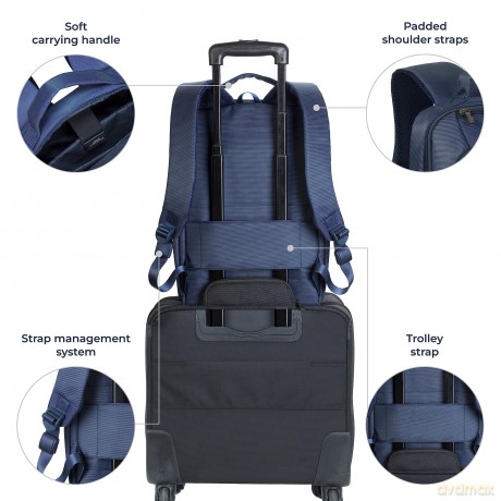Zaino Notebook 15.6 Bk Blu