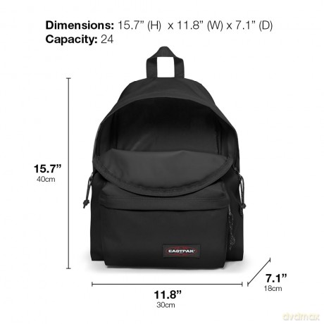 Zaino Padded Pak R Black Denim