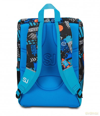 Zaino Sdopp.Big Sj Turchese Fluo