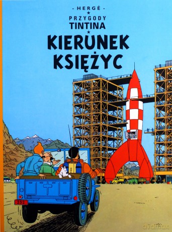 Kierunek księżyc przygody tintina tom 16 [KSIĄŻKA]