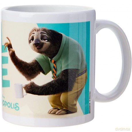Zootropolis Chill Dude Ceramic Mug, Multi-Colour