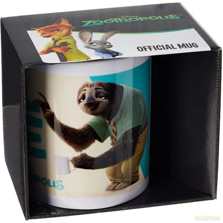 Zootropolis Chill Dude Ceramic Mug, Multi-Colour