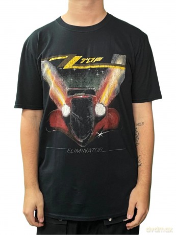 ZZ Top Men's Tee: Eliminator (Small)