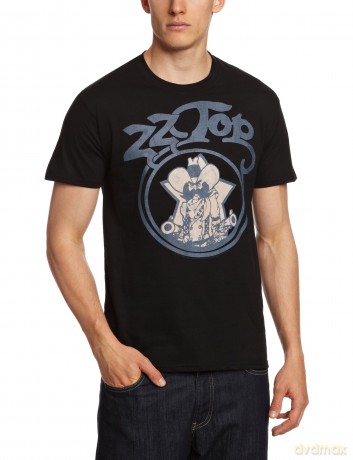 ZZ Top Men's Tee: Outlaw Village (Medium)