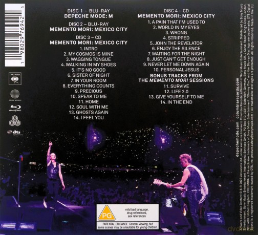 Depeche Mode: Depeche Mode: M [2xBlu-Ray]+[2CD]