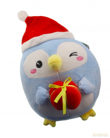 Kawaii Kuties maskotka Pingwin z prezentem 24 cm - seria świąteczna