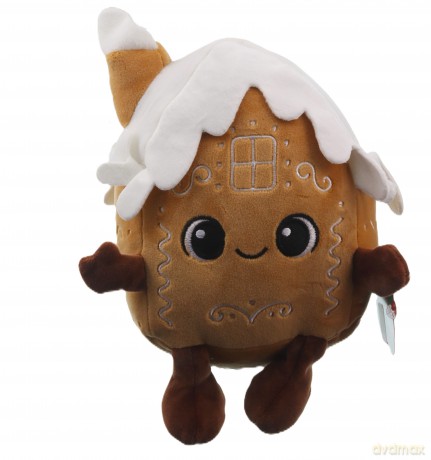 Kawaii Kuties pluszak 19 cm domek z piernika świąteczny