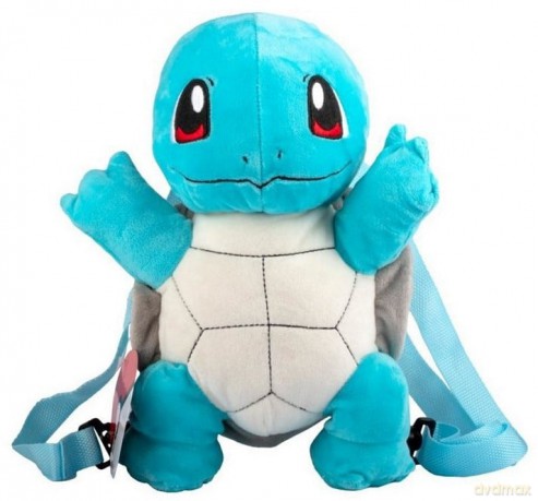 Pokemon plecak Squirtle 36cm z odpinanymi szelkami