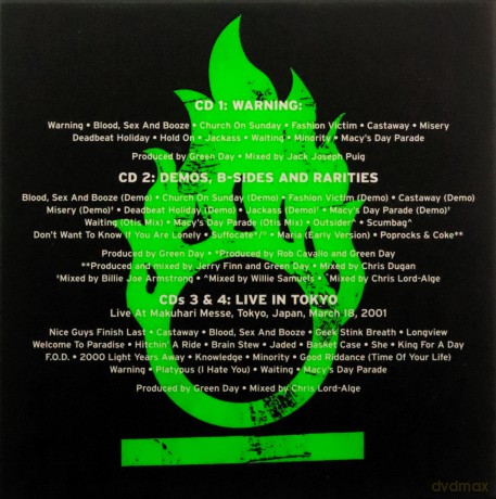 Green Day: Warning (Limited) [4CD]