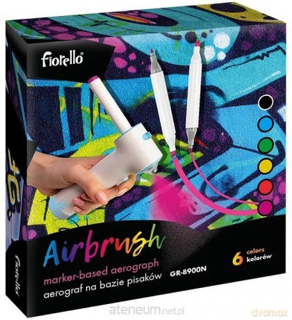 Airbrush długopisy do malowania w sprayu 6 kolorów