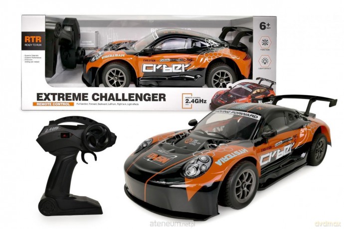 Auto RC pomarańczowe