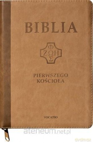 Biblia pierwszego Kościoła z paginat. suwak brąz [KSIĄŻKA]