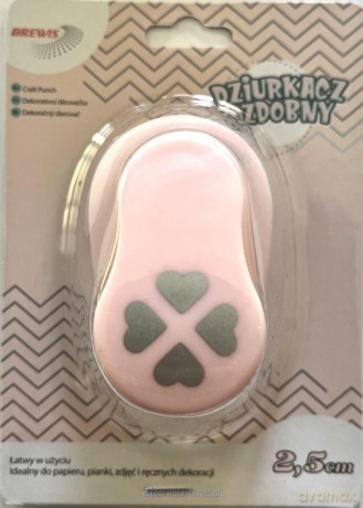 Dziurkacz ozdobny Serca 2.5cm