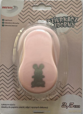 Dziurkacz ozdobny Zając 2.5cm