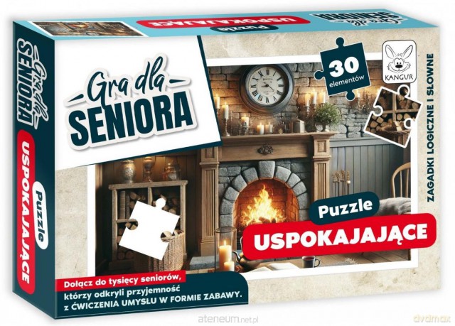 Gra dla Seniora. Puzzle Uspokajające [GRA]