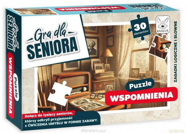 Gra dla Seniora. Puzzle Wspomnienia [GRA]