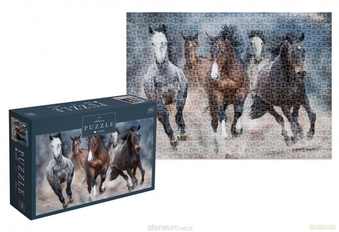 INTER DRUK 1000 el. Wild Horses 3 [PUZZLE]