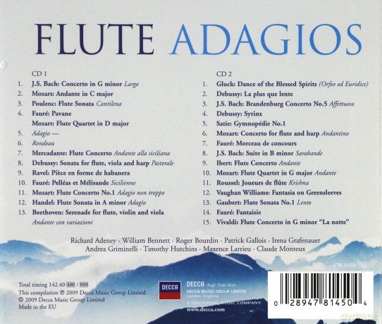 Flute Adagios [2CD]