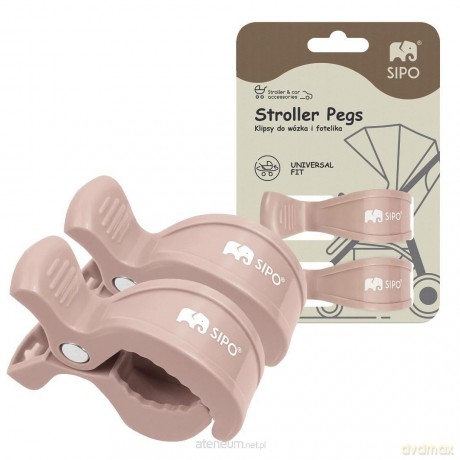 Klipsy do wózka 2szt