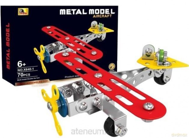 Klocki konstruktor metal 70el