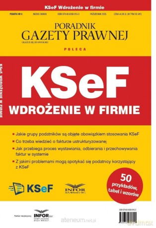 KSeF wdrożenie w firmie Podatki 6/2025 [KSIĄŻKA]