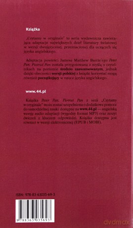 Piotruś pan czytamy w oryginale wielkie powieści - James Matthew Barrie [KSIĄŻKA]