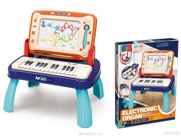 Pianinko Stolik 2w1 + znikopis 46x37x5cm